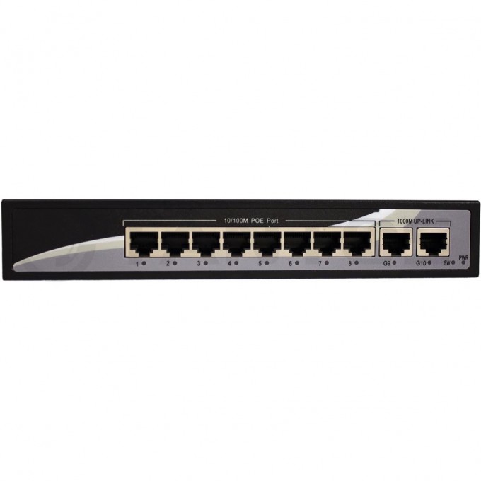 10 портовый POE коммутатор TANTOS TSn-8P10V 00-00143880 10 портовый POE коммутатор TANTOS TSn-8P10V 00-00143880