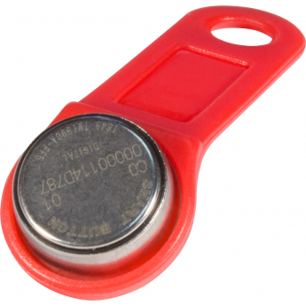 Ключ TANTOS TOUCH MEMORY TM1990A iButton TS (красный) Ключ TANTOS TOUCH MEMORY TM1990A iButton TS (красный)