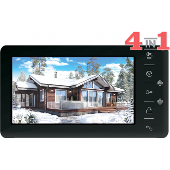 Монитор видеодомофона TANTOS AMELIE (Black) HD VZ Монитор видеодомофона TANTOS AMELIE (Black) HD VZ