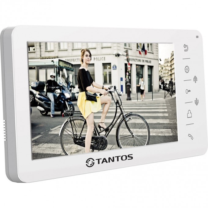 Монитор видеодомофона TANTOS AMELIE (White) VZ-2 00-00089332