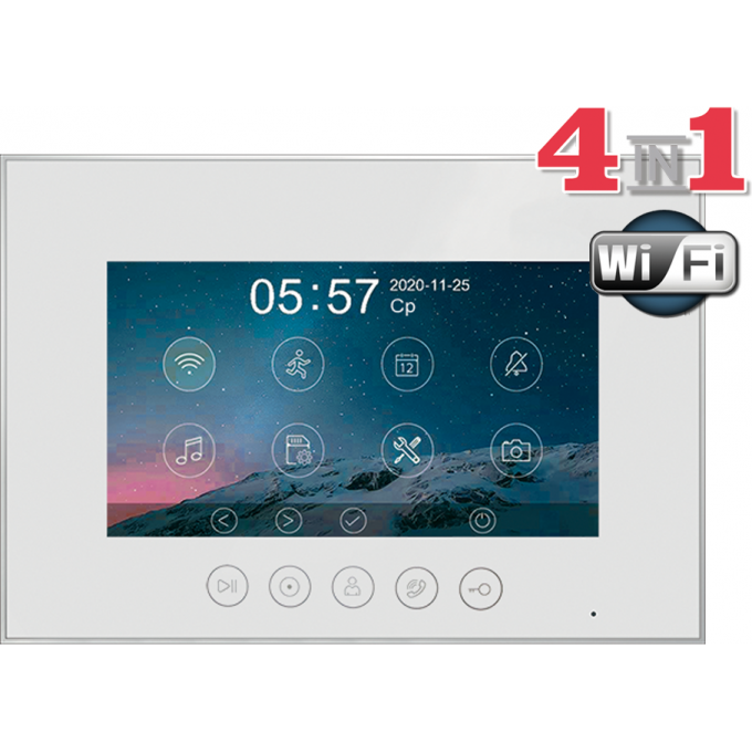 Монитор видеодомофона TANTOS MARILYN HD Wi-Fi s XL white 00-00178619