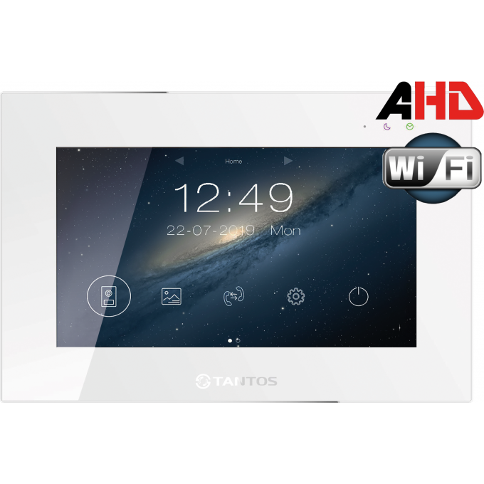 Монитор видеодомофона TANTOS MARILYN HD Wi-Fi UR white 00-00162556