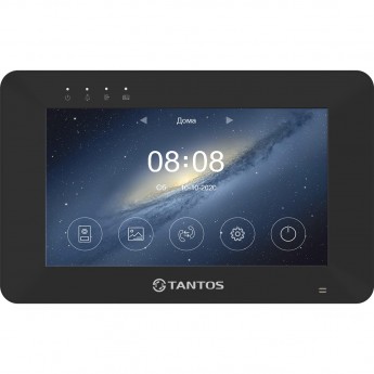 Монитор видеодомофона TANTOS ROCKY HD Wi-Fi VZ Black