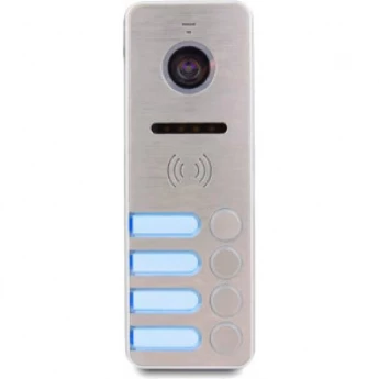 Вызывная панель TANTOS IPANEL 2 Металл 4 абонента